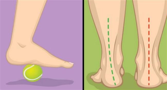 Se soffri di dolore al piede, al ginocchio o all’anca, ecco 6 esercizi per alleviarlo