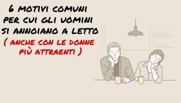 6 motivi comuni per cui gli uomini si annoiano a letto (anche con le donne più attraenti)