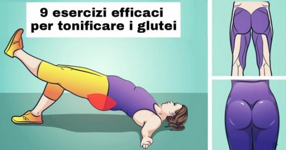 9 esercizi efficaci per tonificare i glutei