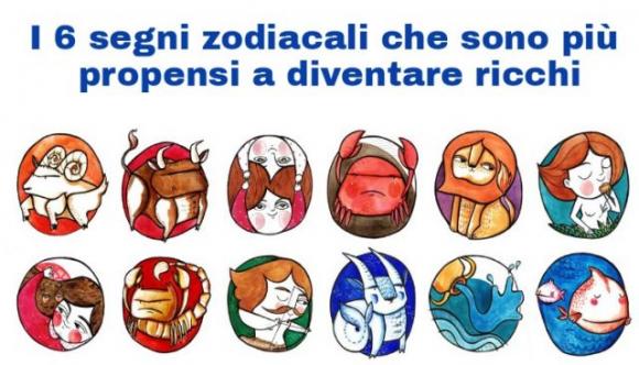 I 6 segni zodiacali che sono più propensi a diventare ricchi