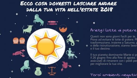 Ecco cosa dovresti lasciare andare dalla tua vita nell’estate 2018, in base al tuo segno zodiacale