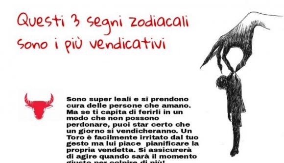 Questi 3 segni zodiacali sono i più vendicativi, devi stare sempre attento a ciò che fai