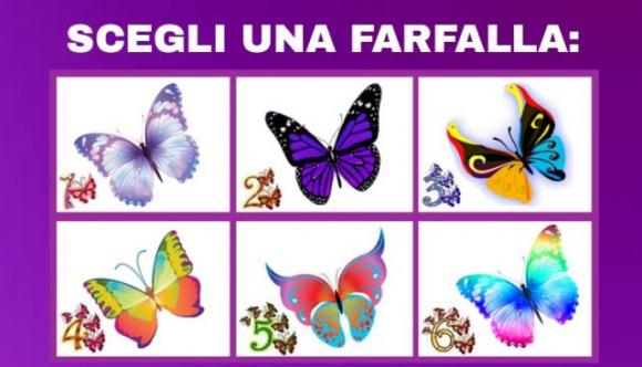 Scegli la farfalla che più ti piace e scopri qualcosa di fantastico sulla tua personalità!