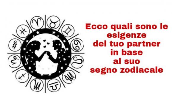 Ecco quali sono le esigenze del tuo partner in base al suo segno zodiacale