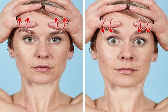 7 esercizi efficaci per sbarazzarsi delle rughe in 12 minuti