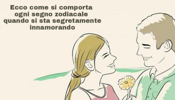 Ecco come si comporta ogni segno zodiacale quando si sta segretamente innamorando