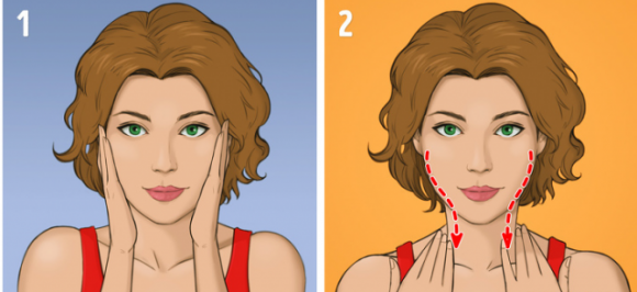 Grazie a questo massaggio facciale giapponese, in 5 minuti al giorno eliminerete rughe e gonfiori