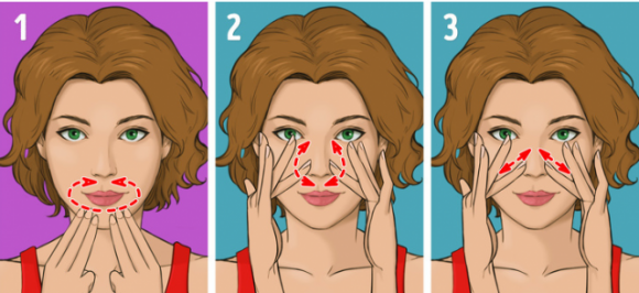 Grazie a questo massaggio facciale giapponese, in 5 minuti al giorno eliminerete rughe e gonfiori