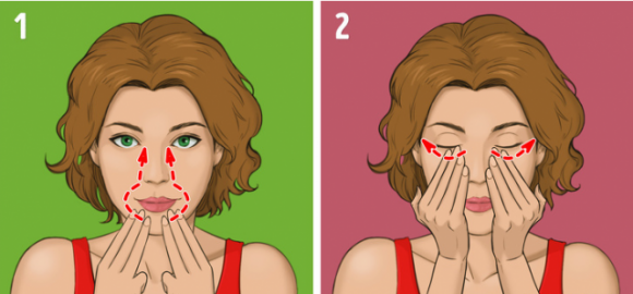 Grazie a questo massaggio facciale giapponese, in 5 minuti al giorno eliminerete rughe e gonfiori