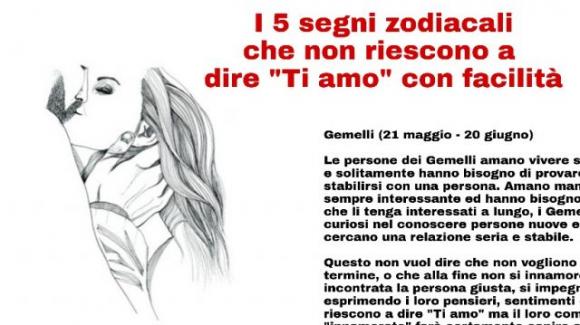 I 5 segni zodiacali che non riescono a dire “Ti amo” con facilità