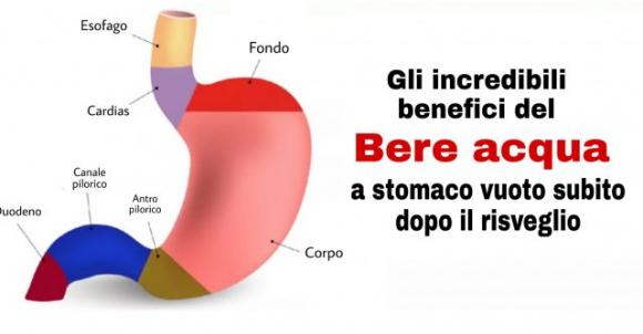 Gli incredibili benefici del bere acqua a stomaco vuoto subito dopo il risveglio
