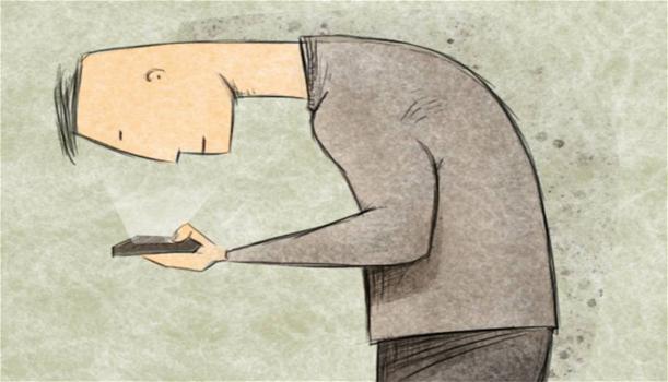 Troppi smartphone e tablet: il “collo da tablet” diventa una vera e propria epidemia