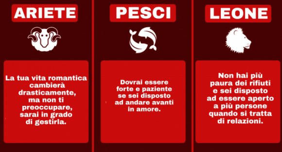 Come sarà la tua vita sentimentale nel 2019 in base al tuo segno zodiacale