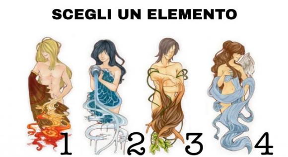 Scegli un elemento e scopri il messaggio nascosto
