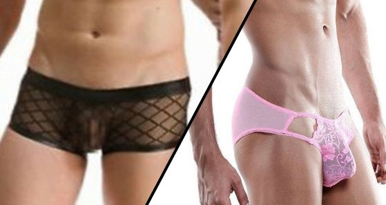L’intimo maschile in pizzo è la moda del 2019: boom di vendite nel 2019