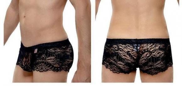L’intimo maschile in pizzo è la moda del 2019: boom di vendite nel 2019
