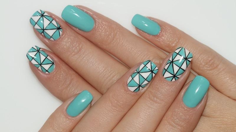 Idee di nail art geometriche facili