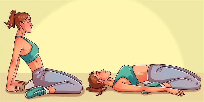 8 esercizi da fare tutte le sere che ti aiuteranno ad addormentarti