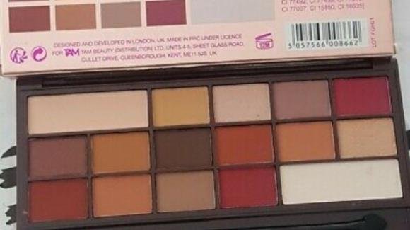 Recensione palette I Heart Chocolate Makeup Revolution versione Naked Chocolate