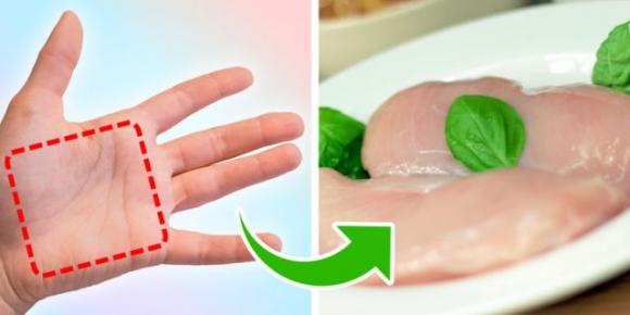 La nostra mano può dirci qual è la giusta quantità di cibo che possiamo mangiare. Scopri qual è la tua porzione ideale