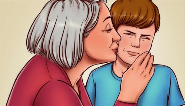 Costringere un bambino ad abbracciare o baciare un adulto è sbagliato, anche se è un parente