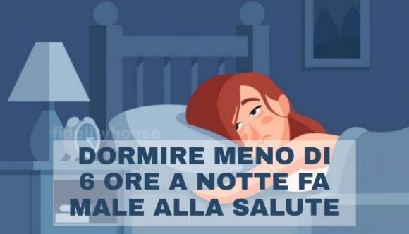 Cosa succede al nostro corpo quando dormiamo meno di 6 ore al giorno? La nostra salute è a rischio!