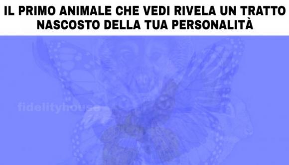 Il primo animale che vedi nell’immagine rivela un tratto nascosto della tua personalità