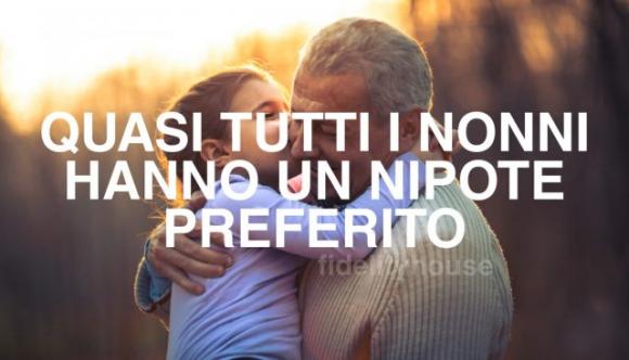 Quasi tutti i nonni hanno un nipote preferito, lo rivela uno studio