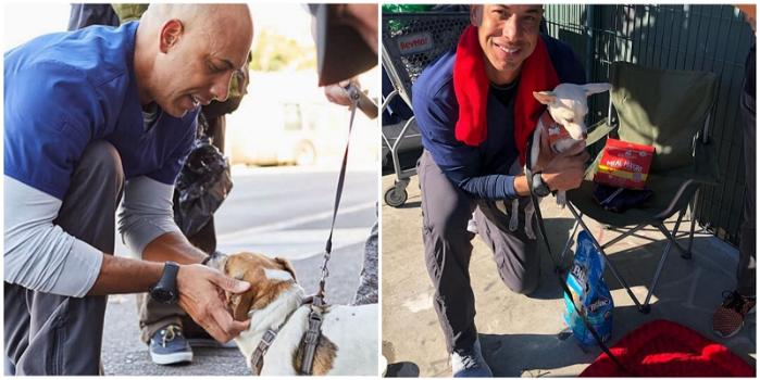 La storia del veterinario in viaggio da 9 anni per curare gratuitamente i cani dei senzatetto