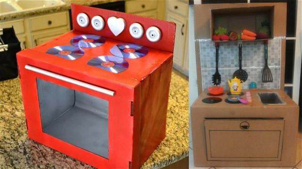 Come realizzare una cucina giocattolo per il divertimento dei bambini
