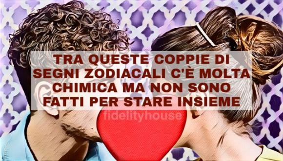 Tra queste coppie di segni zodiacali c’è molta chimica ma non sono fatti per stare insieme
