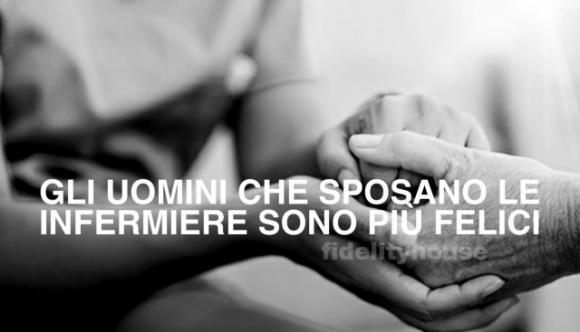 Gli uomini che sposano le infermiere sono più felici, i motivi non sono così banali
