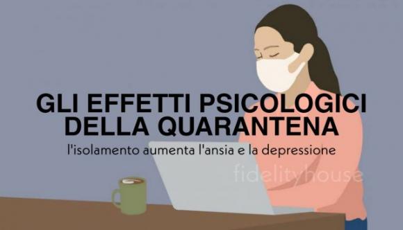 Gli effetti psicologici della quarantena, l’isolamento aumenta l’ansia e la depressione. Attenzione a questi segnali