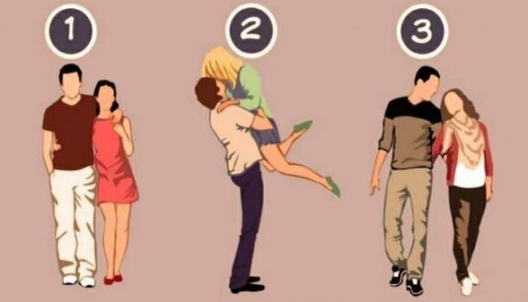 Quale di queste 3 coppie è la più felice? La tua scelta rivelerà come ti comporti in una relazione