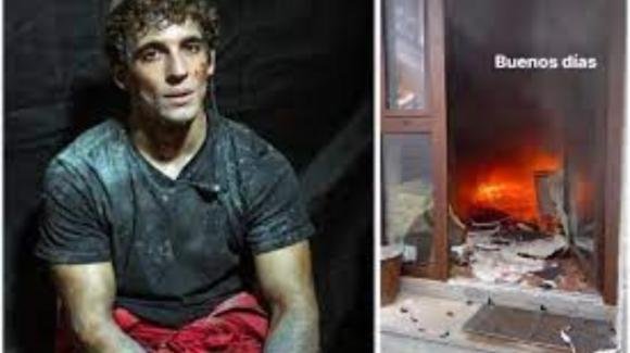 Incendio distrugge la casa dell’attore de "La casa di carta" : le sconvolgenti immagini