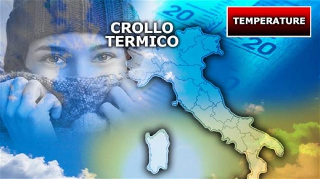 Italia, cambia tutto: temporali e crollo delle temperature