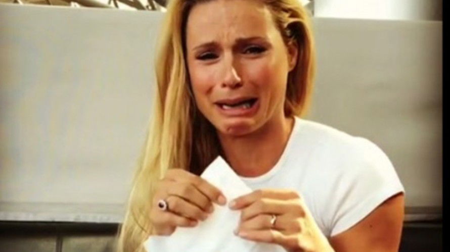 La debolezza è stata notata da tutti. Michelle Hunziker provata dalle lacrime