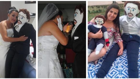 Sposa il suo bambolotto di pezza ma dopo un anno avviene la tragedia