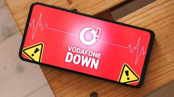 Vodafone down in tutto il paese: ecco cosa sta succedendo