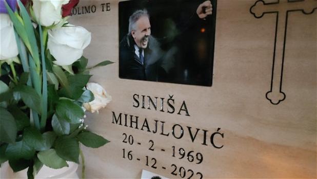 Sinisa Mihajlovic, la notizia choc sulla tomba