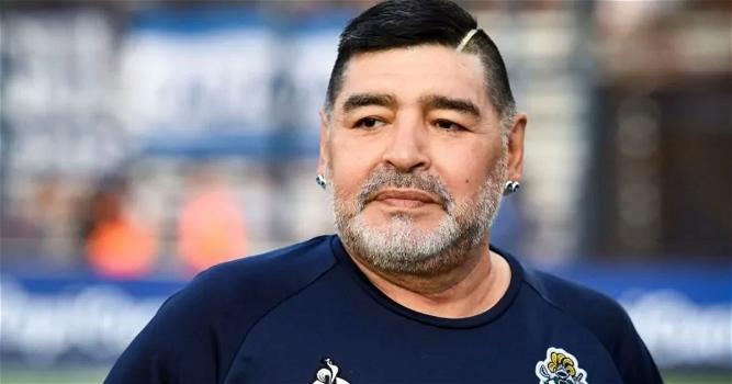Diego Armando Maradona, lo scatto sta facendo il giro del mondo