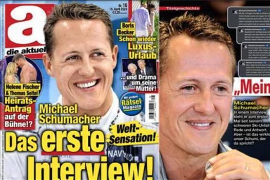 L’intervista in Germania a Michael Schumacher con l’Ai