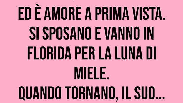 Un uomo di 70 anni, mai sposato, incontra una giovane donna