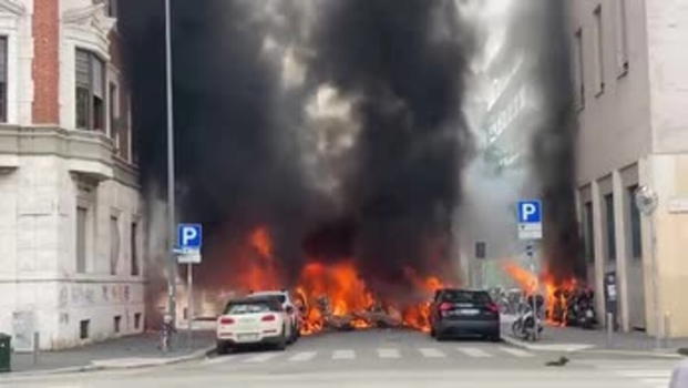Italia, terribile esplosione in pieno centro