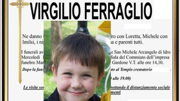 “Papà andiamo a giocare”. Poi l’assurda morte del piccolo Virgilio
