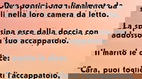 Due sposini sono finalmente da soli nella loro camera da letto..