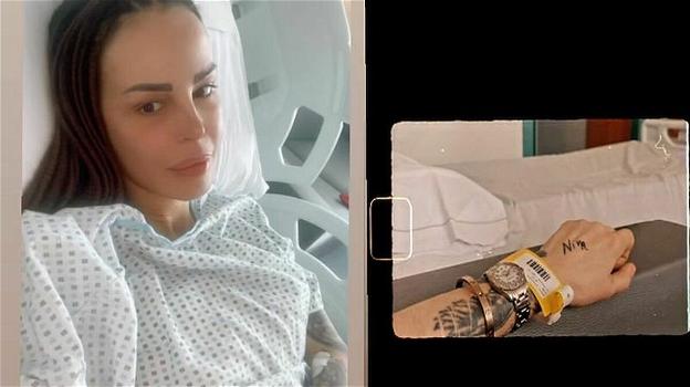 Nina Moric ricoverata d’urgenza in ospedale