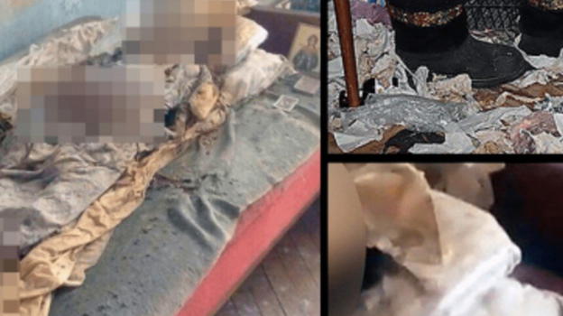 Il figlio lo trova così, poi si scopre la diabolica e terribile verità