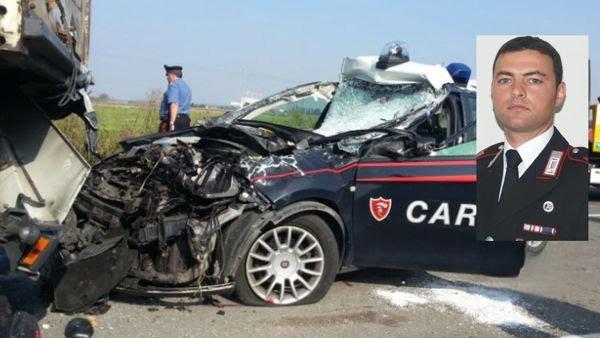 Uno schianto fatale, muore giovane Carabiniere