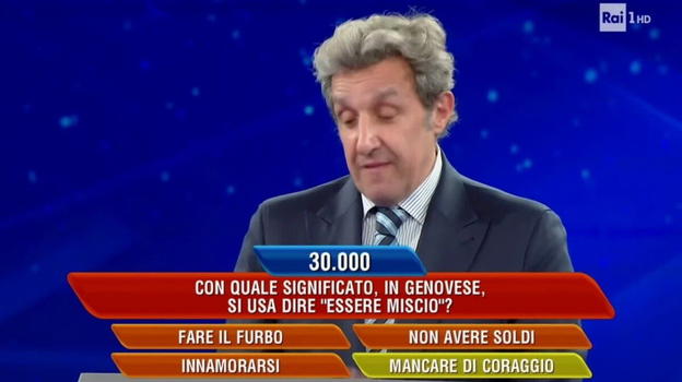 Flavio Insinna, il triste annuncio è arrivato in diretta tv